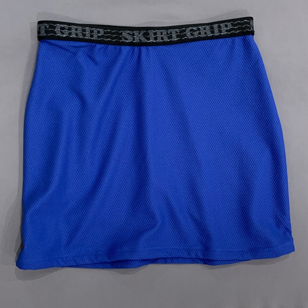 Skirt Grip - The Knit Skirt - Blue Mesh